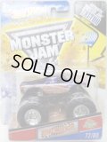 2011 MONSTER JAM INSIDE TATTOO 【KING KRUNCH】 BLUE (SPECTR FLAMES)