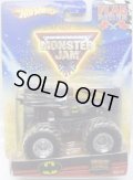 2010 MONSTER JAM FLAG SERIES 【BATMOBILE (MWD TRUCKS)】　BLACK