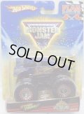 2010 MONSTER JAM FLAG SERIES 【STONE CRUSHER (SPECTRAFLAMES)】 BLUE