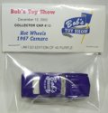 2002 BOB'S TOY SHOW 【'67 CAMARO】　PURPLE/5SP (ONLY 1/25)