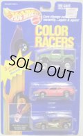 COLOR RACERS 3-PACKS 【STREET ROADER, BMW M1, FLAME RUNNER】