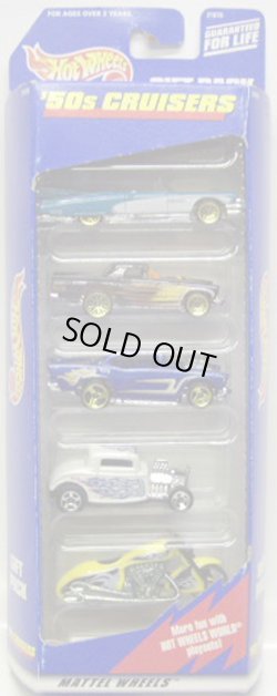 画像1: 1999 5PACK 【'50s CRUISERS】　'59 Caddy / '57 T-Bird / '57 Chevy / '32 Ford / Scorchin' Scooter