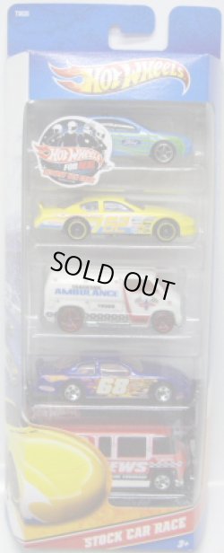 画像1: 2011 5PACK 【STOCK CAR RACE】　Ford Fusion / Dodge Stock Car / Custom '77 Dodge Van / Dodge Stock Car / GMC MOTOR HOME