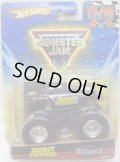 2010 MONSTER JAM FLAG SERIES 【DONUT PATROL (HOT WHEELS ORIGINALS)】 BLACK