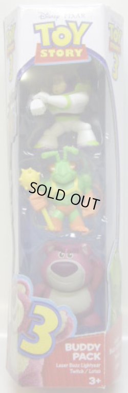 画像1: TOY STORY 3 【BUDDY 3PACK - LASER BUZZ LIGHTYEAR / TWITCH / LOTSO (R2466/T0541)】　