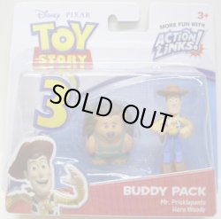 画像1: TOY STORY 3 【BUDDY 2PACK - MR.PRICKLEPANTS / HERO WOODY (R7116/T0441)】　