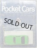 TOMY-POCKET CARS 【FIAT X1/9】　GREEN  （USトミカ）