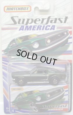 画像1: 2007 SUPERFAST AMERICA 【1968 FORD MUSTANG】　GREEN