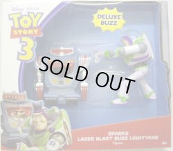 画像1: TOY STORY 3 【ACTION FIGURE 2PACK - SPARKS/LASER BLAST BUZZ LIGHTYEAR (T5458/T5460)】