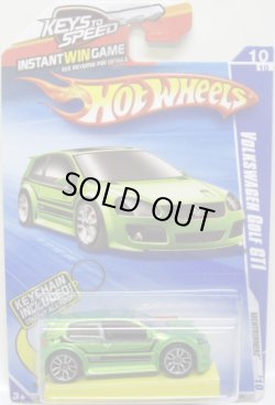 画像1: 【VOLKSWAGEN GOLF GTI】　GREEN/J5 (WALMART EXCLUSIVE キーチェーン付）