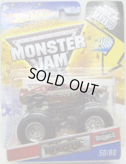 画像1: 2011 MONSTER JAM INSIDE TATTOO 【RIVITED】 MET.RED (HW ORIGINALS)