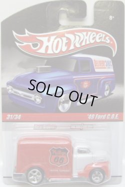 画像1: HOT WHEELS DELIVERY 【'49 FORD C.O.E.】　WHITE-RED/RR