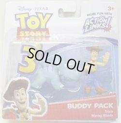 画像1: TOY STORY 3 【BUDDY 2PACK - TRIXIE / WAVING WOODY (R7116/T3845)】　