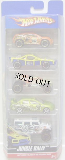 画像1: 2010 5PACK 【JUNGLE RALLY】　Toyota RSC / Roll Cage / Da'Kar / Lancer Evolution VII / Hummer H2