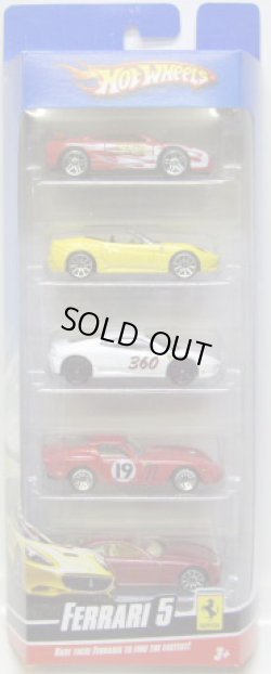 画像1: 2010 5PACK 【FERRARI 5】　Ferrari 355 Challenge / Ferrari California / Ferrari 360 Modena / Ferrari 250 GTO / Ferrari 612 Scaglietti