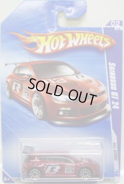 画像1: 【(VW) SCIROCCO GT 24】　RED/10SP (US CARD/ALL STARS)