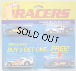 画像1: RACERS 4-CAR PACK　【P-911 TURBO, FIREBIRD FUNNY CAR, T-BIRD STOCKER, THUNDERSTREAK(RR)】　