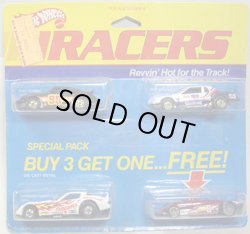 画像1: RACERS 4-CAR PACK　【P-911 TURBO, FIREBIRD FUNNY CAR, T-BIRD STOCKER, THUNDERSTREAK(RR)】　