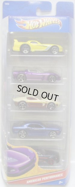 画像1: 2011 5PACK 【AMERICAN PERFORMANCE】　Dodge Viper GTS-R / Corvette C6 Convertible / Ford Shelby GR-1 Concept / Dodge Challenger Concept / Custom '07 Ford Mustang