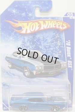 画像1: TARGET EXCLUSIVE SNOW FLAKE CARD 【'70 BUICK GSX】　MET.BLUE/MC5 (NEW WHEELS)