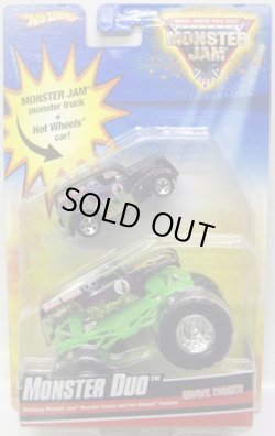 画像1: 2010 MONSTER DUO 【GRAVE DIGGER / FORD ANGLIA PANEL】　BLACK