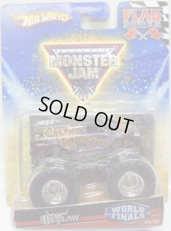 画像1: 2010 MONSTER JAM FLAG SERIES 【IRON OUTLAW (WORLD FINALS)】 BLACK