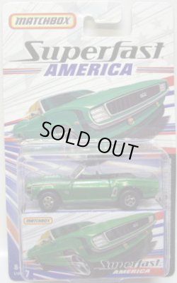 画像1: 2007 SUPERFAST AMERICA 【1969 CAMARO SS CONVERTIBLE】　GREEN