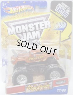 画像1: 2011 MONSTER JAM INSIDE TATTOO 【PILLAGE IDIOT】 MET.ORANGE (HW ORIGINALS)