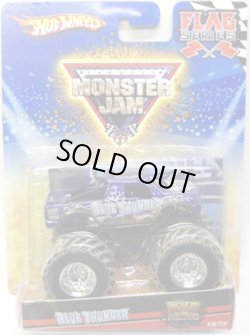 画像1: 2010 MONSTER JAM FLAG SERIES 【BLUE THUNDER (MWD TRUCKS)】　BLUE