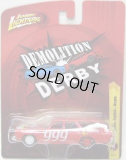 画像1: FOREVER 64 R16 【1973 CHEVY CAPRICE WAGON】 RED/RR (DEMOLITION DERBY)