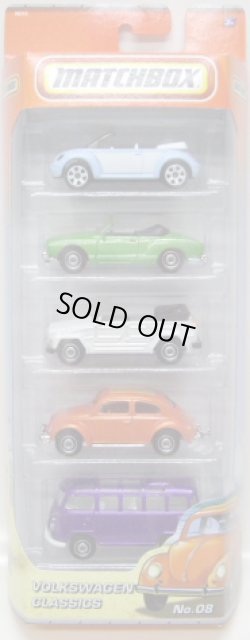 画像1: 2011 MATCHBOX 5PACK - VOLKSWAGEN CLASSICS No.08