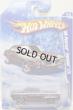 画像1: TARGET EXCLUSIVE SNOW FLAKE CARD 【'69 PONTIAC FIREBIRD T/A】　BLACK/MC5 (NEW WHEELS)