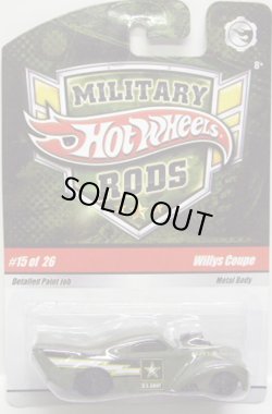 画像1: MILITARY RODS 【WILLYS COUPE】　FLAT OLIVE/BLACK 5SP