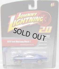 画像1: JOHNNY LIGHTNING 2.0  R2 【"BONNEVILLE SALT FLATS CAR"1970 FORD MUSTANG MACH1】 BLUE/RR