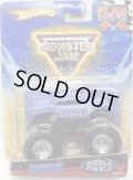 2010 MONSTER JAM FLAG SERIES 【AVENGER (WORLD FINALS)】　LIGHT BLUE