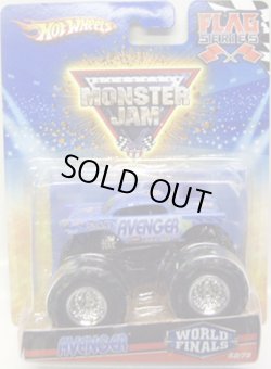 画像1: 2010 MONSTER JAM FLAG SERIES 【AVENGER (WORLD FINALS)】　LIGHT BLUE