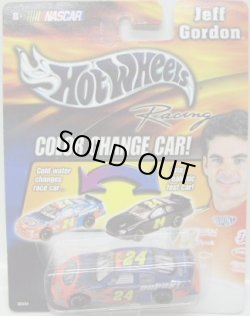 画像1: 2004 HOT WHEELS RACING COLOR CHANGE 【JEFF GORDON】 BLUE-BLACK/RR