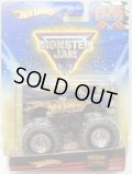 2010 MONSTER JAM FLAG SERIES 【HOT WHEELS】 BLUE-BLACK