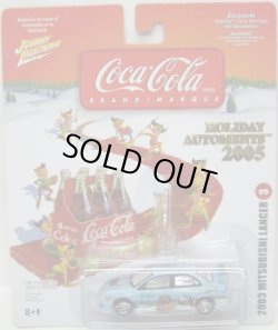 画像1: 2005 LIMITED EDITION - COCA-COLA HOLIDAY 【2003 MITSUBISHI LANCER】　ICE BLUE/RR