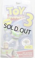 TOY STORY 3 【DELUXE ACTION FIGURE - ZIP ACTION BUZZ LIGHTYEAR (R7162/T0458)】
