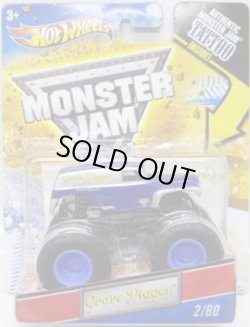 画像1: 2011 MONSTER JAM INSIDE TATTOO 【GRAVE DIGGER】　DARK BLUE