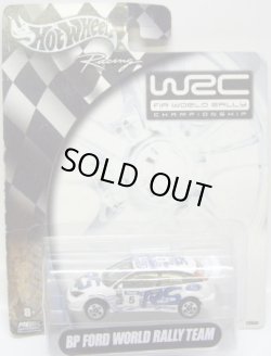 画像1: HOTWHEELS RACING WRC 【BP FORD WORLD RALLY TEAM FOCUS】　WHITE/5SP