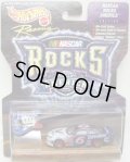 2000 HOT WHEELS RACING NASCAR ROCKS AMERICA 【#6 TEAM VALVOLINE FORD TAURUS】　WHITE/RR