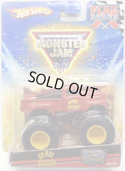 画像1: 2010 MONSTER JAM FLAG SERIES 【GRAVE DIGGER (MONSTER JAM CLASSICS)】　RED