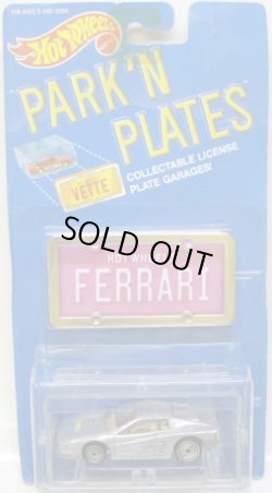 画像1: PARK'N PLATES 【FERRARI TESTAROSSA (2048)】 SILVER/UH (TAN INTERIOR) (PINK PLATE)