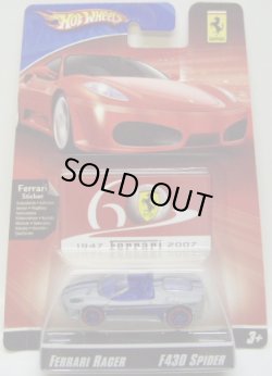 画像1: 2007 FERRARI RACER 【FERRARI F430 SPIDER 】　LIGHT GRAY/A6