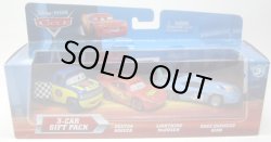 画像1: PISTON CUP 3-CAR GIFT SET 【DEXTER HOOVER/LIGHTNING McQUEEN/RACE DAMAGED KING】