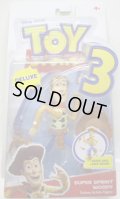 TOY STORY 3 【DELUXE ACTION FIGURE - SUPER SPRINT WOODY (R7162/T0463)】
