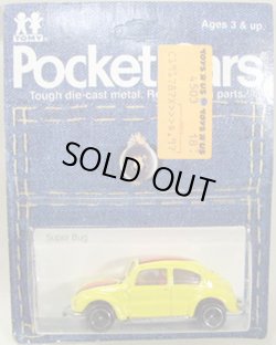 画像1: TOMY-POCKET CARS 【SUPER BUG (VW BEETLE)】　YELLOW  （USトミカ）