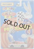 1993 MATCHBOX LOONEY TUNES PRO RACERS 【BUGS BUNNY / GROUP "C" RACER】 WHITE